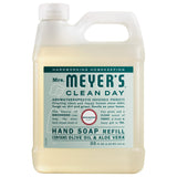 Mrs. Meyer's Clean Day Birchwood Hand Soap Refill – Neutral-Scented Wash for an Uncluttered Vanity