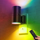 Black remote control-RGB - 1 Pack