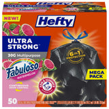 Hefty Ultra Strong 30 Gallon Trash Bags – Heavy-Duty Kitchen Waste Liners with Odor Control for Busy Households