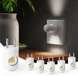 LuminAura 6-Pack Kids Night Light Plug-in – Dusk-to-Dawn Soft Glow for Nursery, Bedroom, and Bathroom Confidence