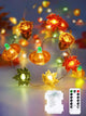 Acorn Pumpkin Maple Leaf - Fall Decor 1 pack 30 LED