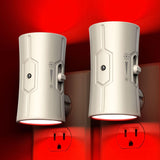 Nursery Night Light Plug into Wall 2 Pack – Warm White LED Nightlight with Auto Light Sensor for Baby and Toddler Bedrooms
