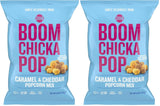 Angie's BOOMCHICKAPOP Caramel & Cheddar Popcorn Mix – Fun Snack Care Package Gift for Coworkers