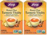 Yogi Tea Honey Chai Turmeric Vitality – Thoughtful Wellness Gift for Mom, Her, and Health-Conscious Friends