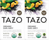 TAZO Organic Earl Grey Tea – Thoughtful Wellness Birthday Gift for Mom and Women Who Love Premium Black Tea, 16 Count 6 Pack