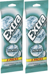 Extra Polar Ice Sugarfree Gum – Commuter Chew for Long Drives and Focused Workdays, 45 ct