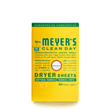 Mrs. Meyer's Clean Day Dryer Sheets – Phthalate-Free Simplicity for Clean Living