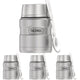 Matte Steel - 16 Ounce (Pack of 4)
