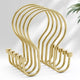 Light Gold - Double Shower Hooks