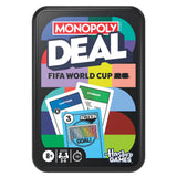 Monopoly Deal FIFA World Cup 2026 Edition – Safe Screen-Free Card Game for Kids Ages 8+, 15-Minute Playroom Activity