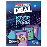 Monopoly Deal: KPop Demon Hunters Card Game – Birthday Gift for KPop Fans Ages 8 and Up, Ready to Gift