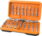 [Brand] 42-in-1 Ratchet Screwdriver Set – Home Office Repair Tool for PC Builders and Remote Workers