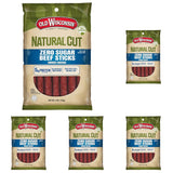 Old Wisconsin Natural Cut Sausage Sticks – High Protein Mindful Snack for Home Office and Evening Wind-Down, Gluten Free