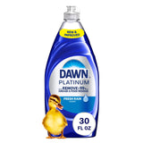 Dawn Platinum Dish Soap Refill Jug for Patio and Deck Cleanup, Fresh Rain Scent Dish Detergent for Outdoor Furniture and Surfaces