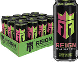 Reign Total Body Fuel Watermelon Sour Gummy Drink for Marathon Training and Long Cycling Routes, Pack of 12