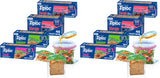 Ziploc Storage Bags Variety Pack – Safe Reusable Food Storage for Nursery and Playroom Snacks, 190 Count