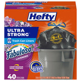 Hefty Strong Trash Bags – Bulk 48-Count Liners That Cut Down on Reorder Trips, 33 Gallon