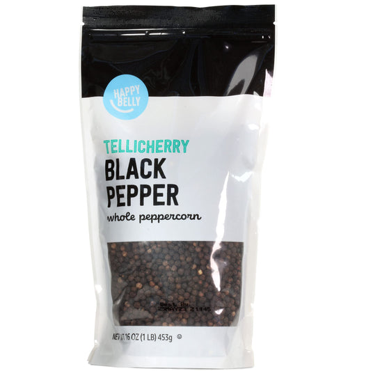 tellicherry whole black peppercorn variety (premium indian origin)