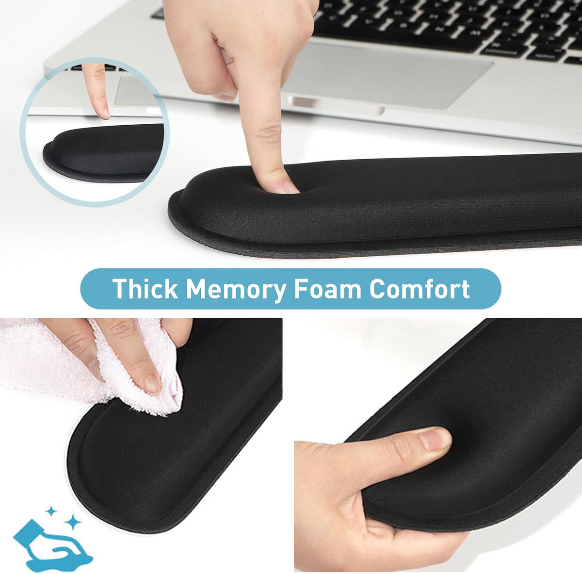 textured anti-slip rubber base