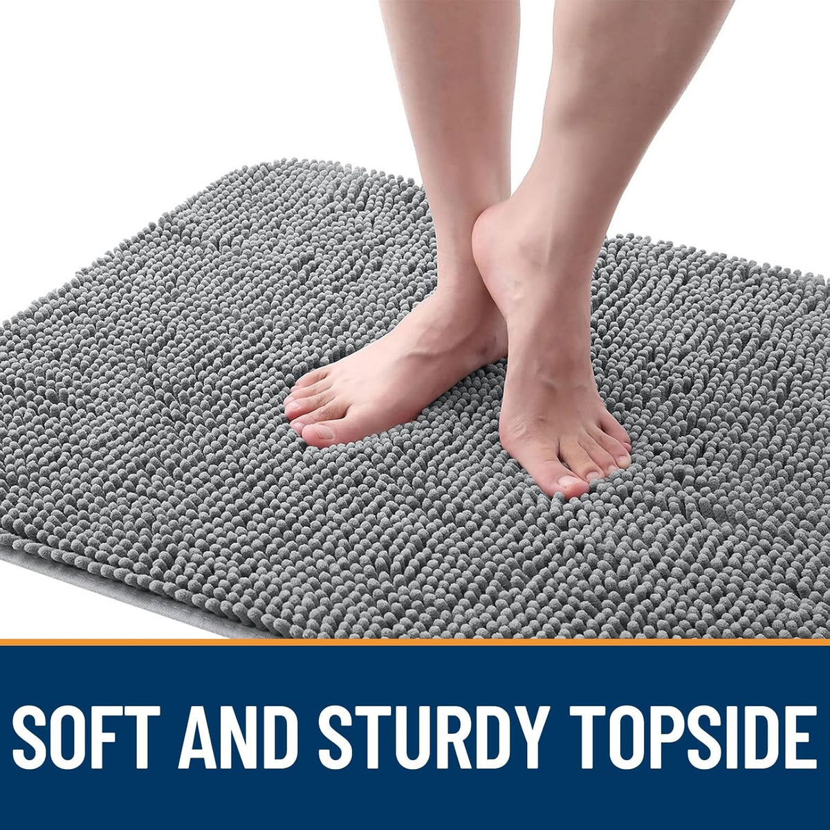 textured thermoplastic rubber (tpr) non-slip backing for hardwood, tile, laminate, and vinyl floors