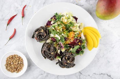 The Only Bean – One-Ingredient Black Soybean Fettuccine for Clutter-Free Pantries