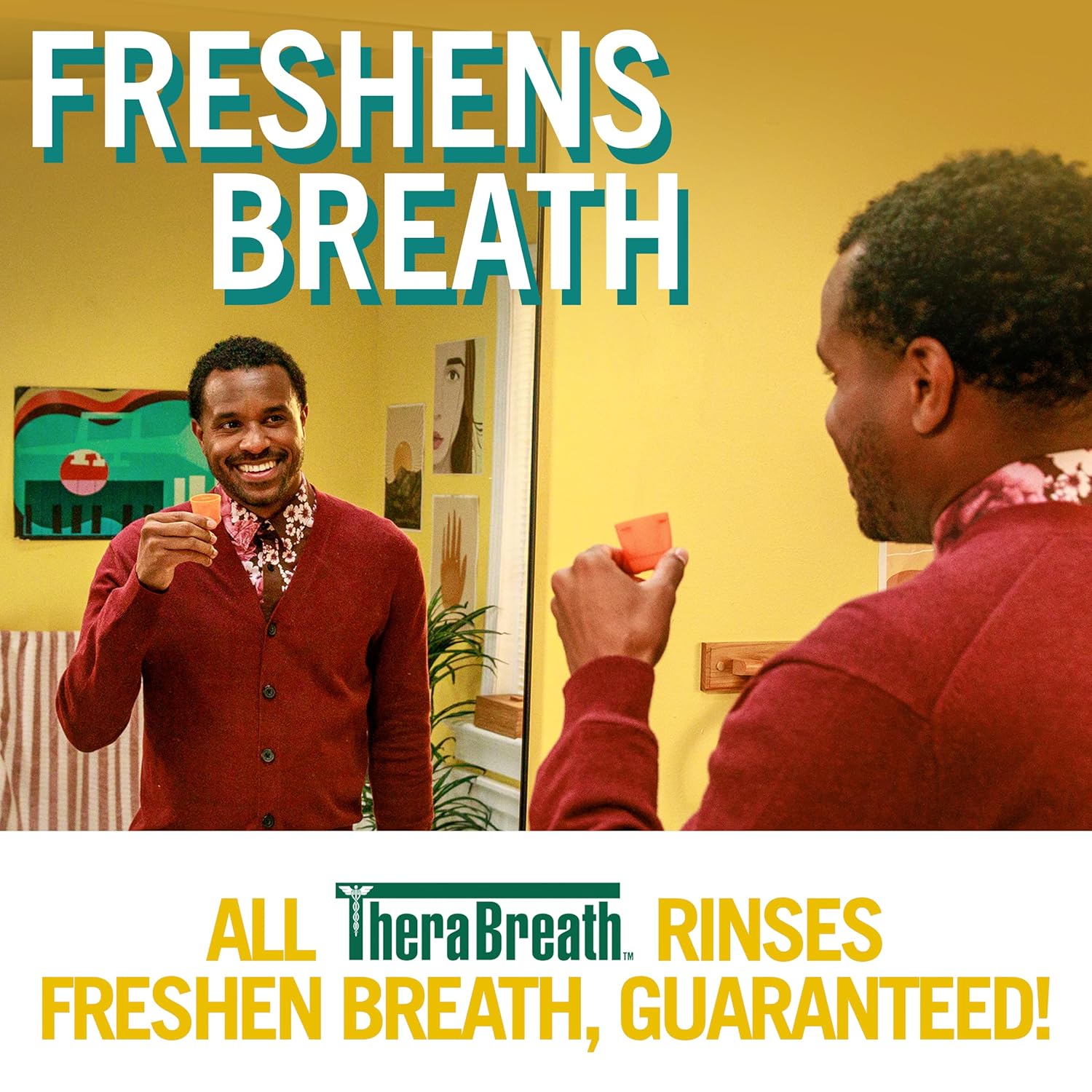 TheraBreath Alcohol-Free Mouthwash – Safe Daily Oral Rinse for Homes with Kids, Sensitive Mouths, and Sensitive Gums