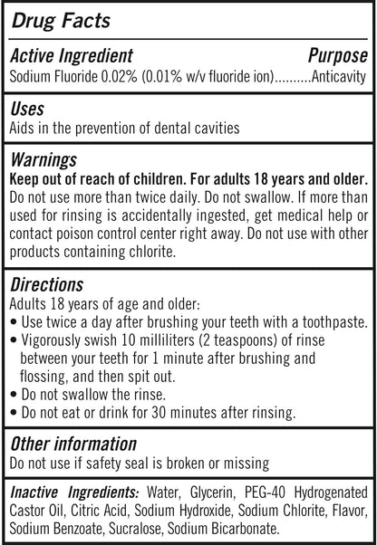 TheraBreath Complete Mouthwash 6-in-1, Single-Bottle Replacement for Multiple Oral Care Products, 2 Pack