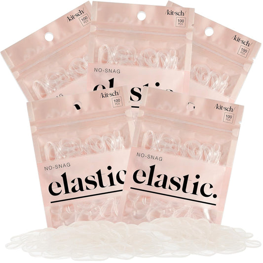 thick easy-glide snag-free coating on each elastic