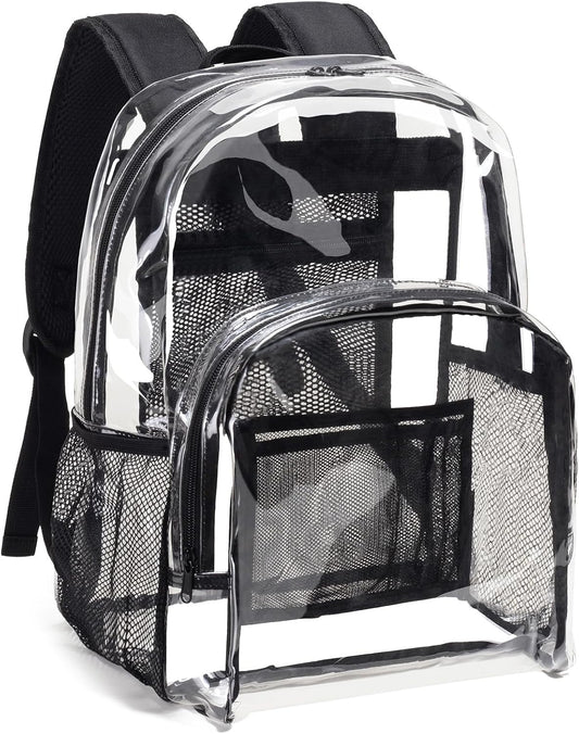 thick, smell-free clear pvc shell that is water-resistant, foldable, and cold-crack resistant