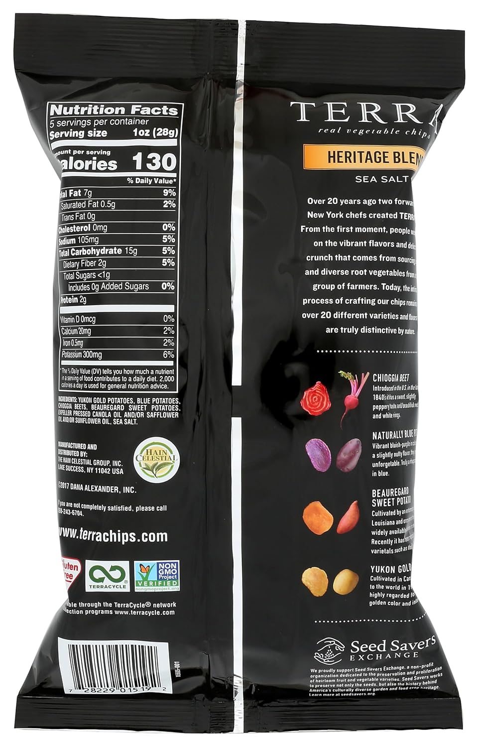 three available pack sizes: 1 oz single-serve, 5 oz family, and 6.8 oz value
