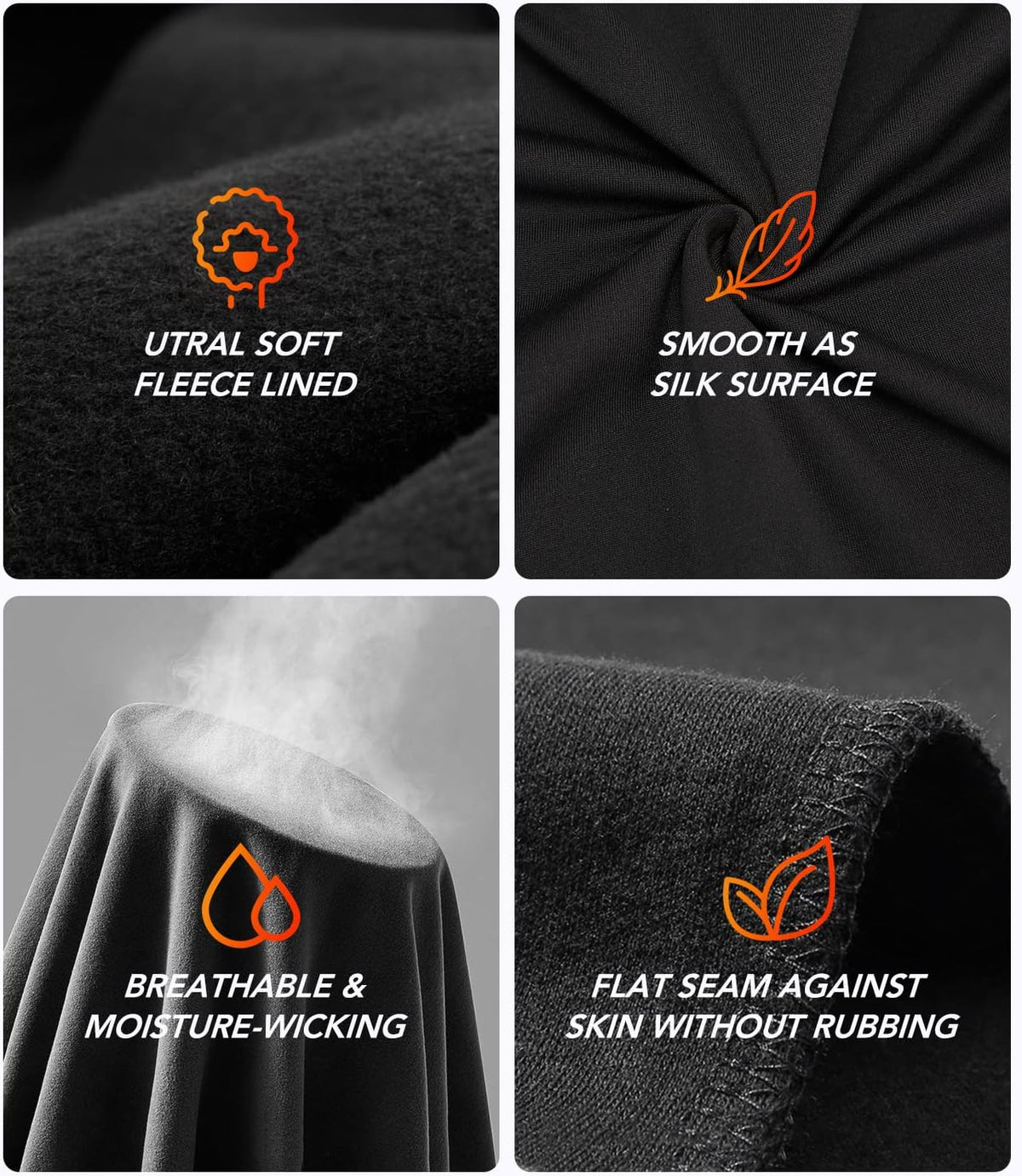 three color options: black, grey, and white