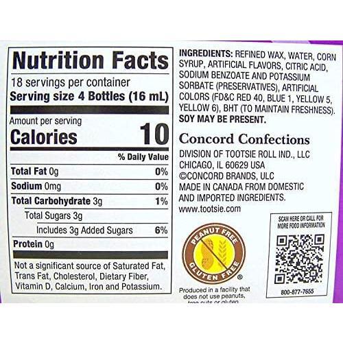 three consumption modes: bite, drink, or chew