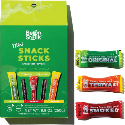 three-flavor assorted pack: original, jalapeno, and teriyaki