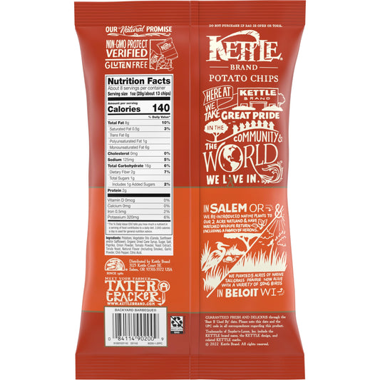 three-flavor assortment: sea salt, sea salt & vinegar, and backyard barbeque (with a 4-flavor variant adding kettle salt & pepper)