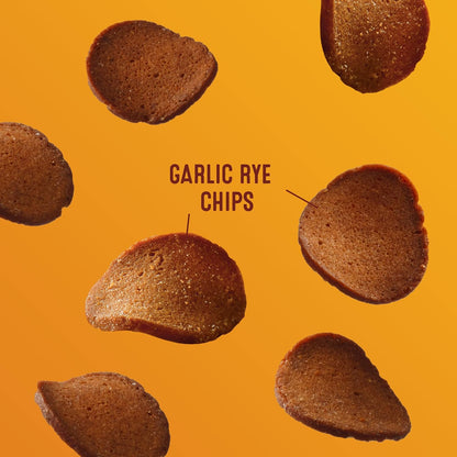 three flavor variants across the line: original, spicy italian, and aged cheddar