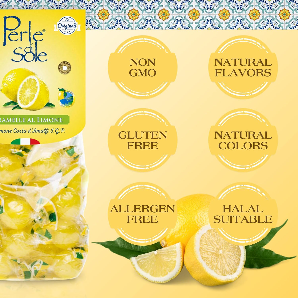 three flavor variants (lemon, orange, coffee) and multiple pack sizes (single and 2-pack) for gifting flexibility