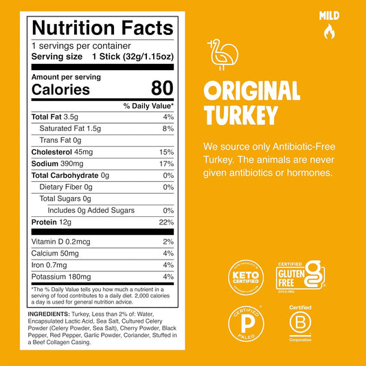 three flavor variants: original turkey, jalapeño turkey, pepperoni turkey