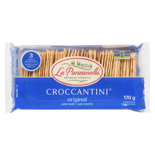 three-ingredient clean label: enriched wheat flour, extra virgin olive oil, sea salt