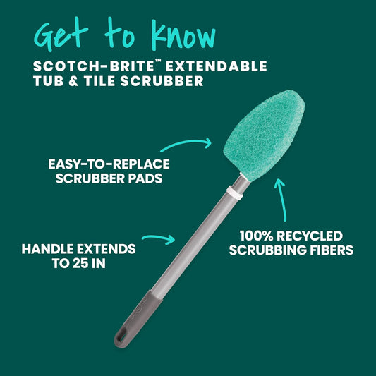 three non-scratch scrubber pads included in the kit