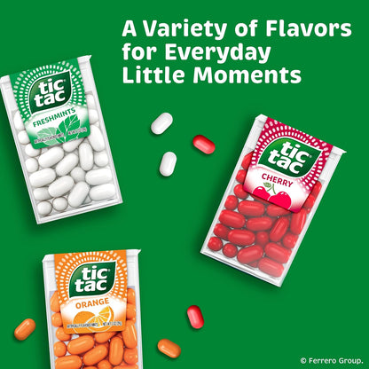Tic Tac Variety Pack Mega Box – Post-Meal Breath Refresh Ritual, Vegan and Gluten-Free Assorted Mints