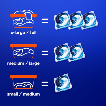 Tide PODS HE Compatible Detergent for Restrained Minimalist Home Setups – Compact Lighter Packaging