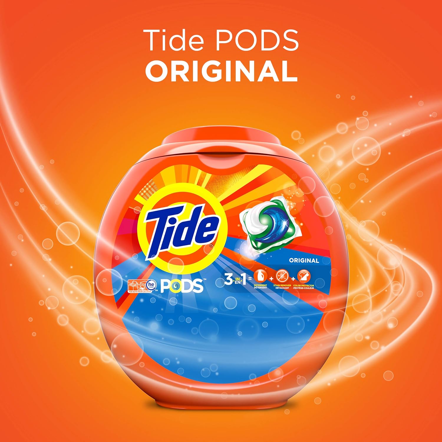 Tide PODS Mild Scent Laundry Detergent for a Fresh Self Care Laundry Ritual – Cold Water Clean