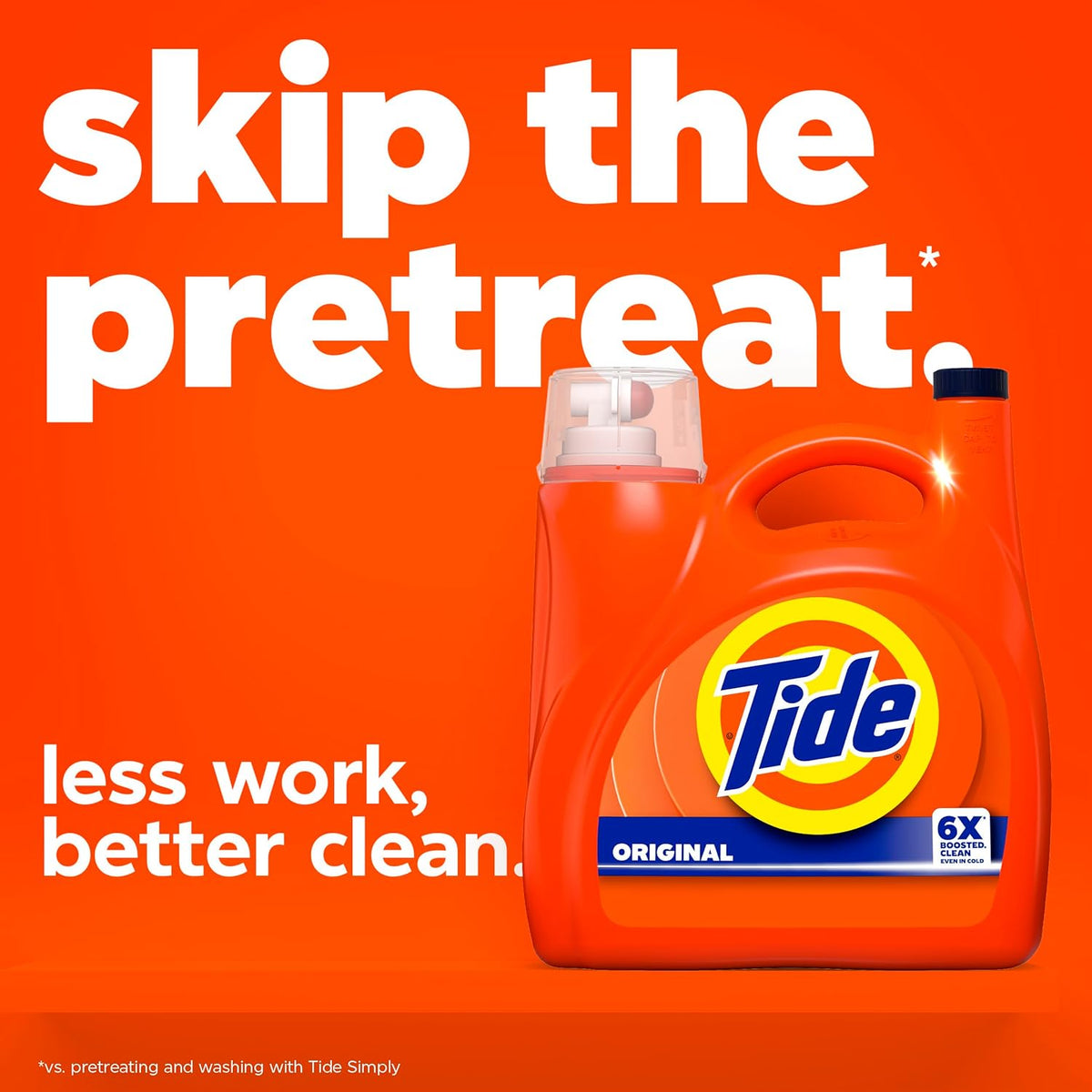 Tide Spring Meadow Liquid Detergent for Sleep Ritual, Fresh Bedding and Low-Energy Cold Wash Wellness