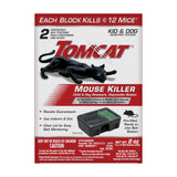 Tomcat Mouse Killer – Compact 2-Pack Disposable Station for Clutter-Free Pest Control