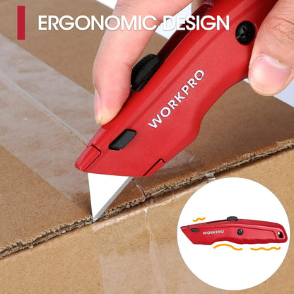 tool-free quick-release blade change button