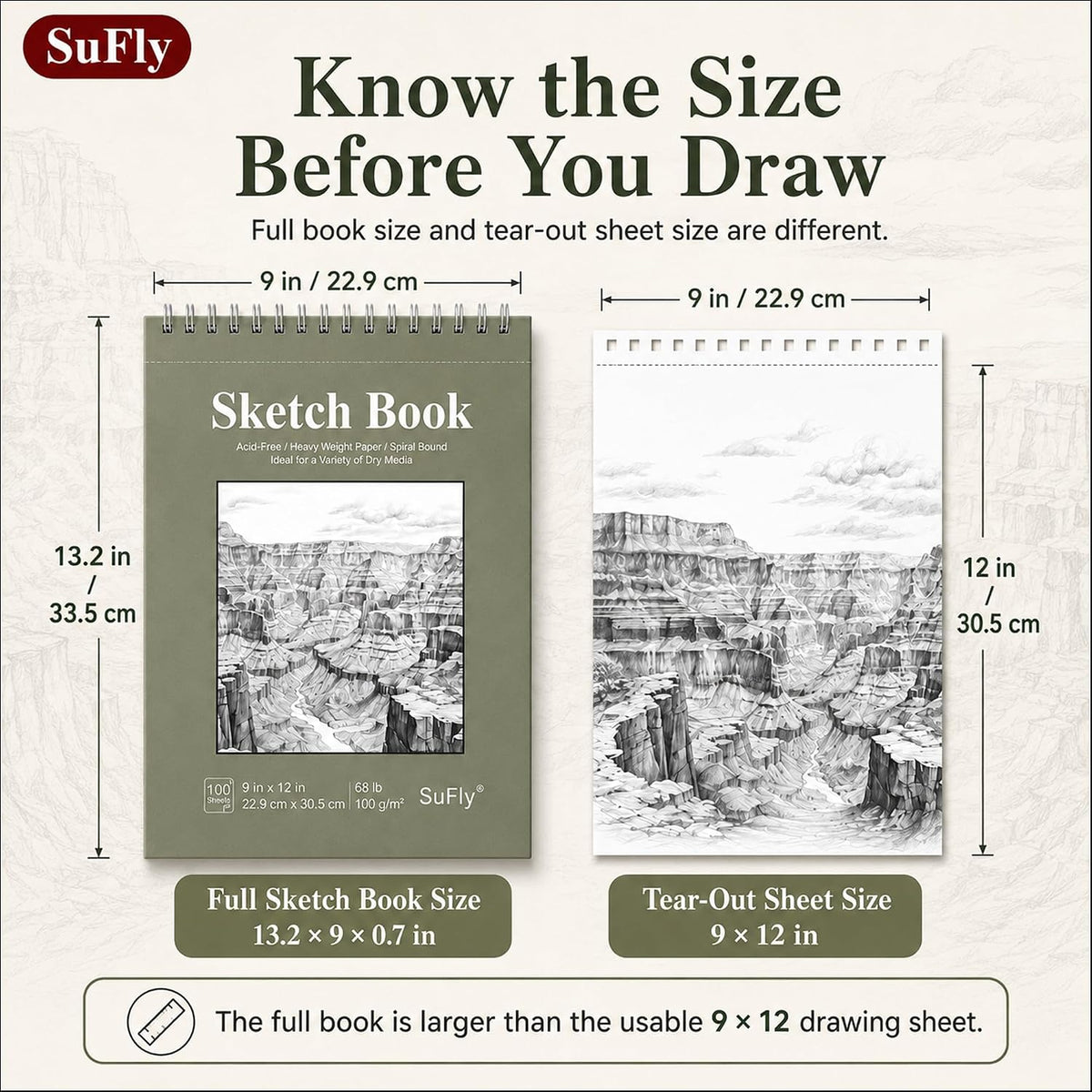 top spiral binding designed to lay flat on any surface