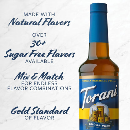 Torani Sugar Free Syrup Vanilla – Focused Morning Fuel for the Home Office Coffee Station