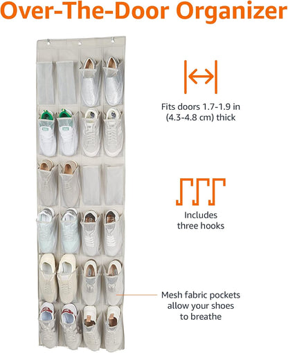 total dimensions of 67.2" tall x 18.9" wide for full-length door coverage