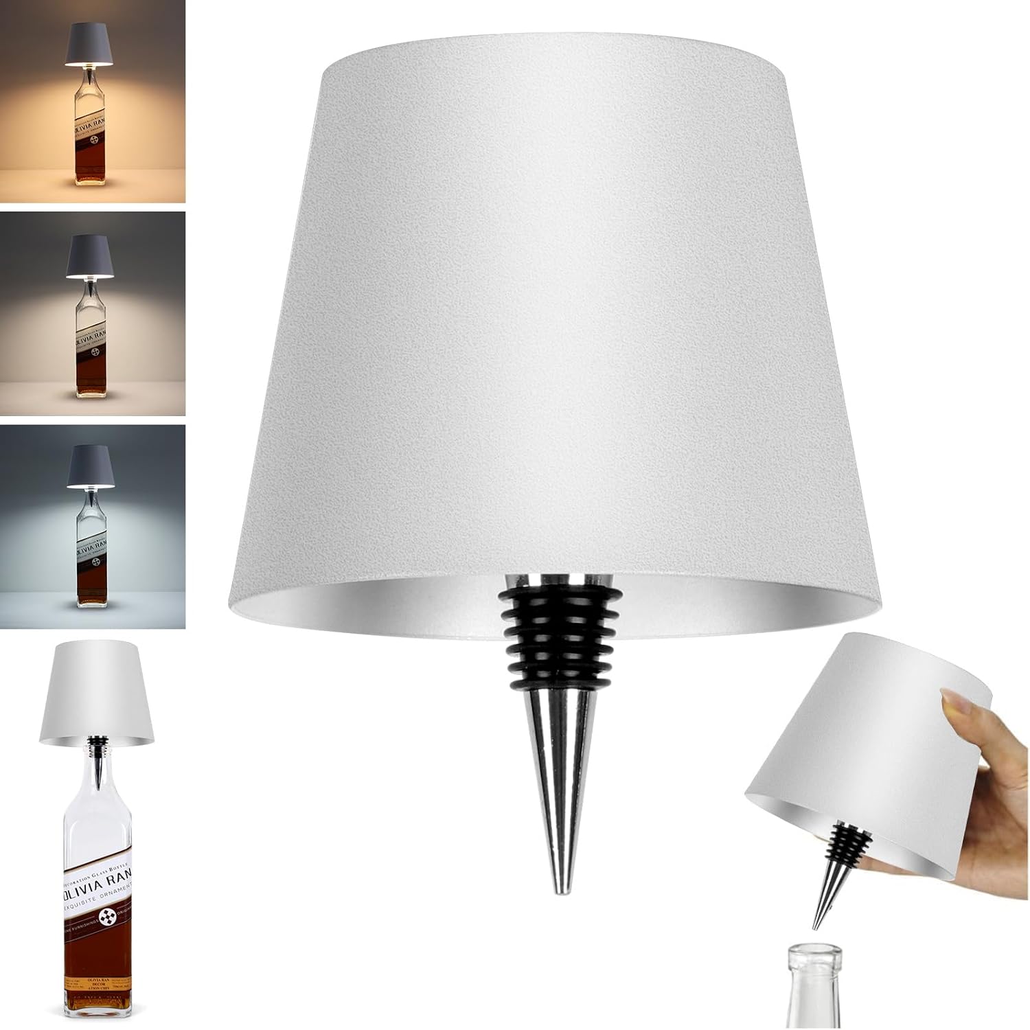 touch dimmable control with three selectable color temperatures