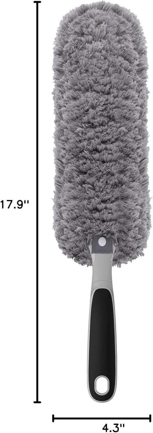 tpr rubber-covered ergonomic handle for non-slip comfort